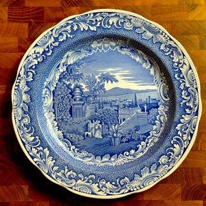 Spode Engravers Archive Collection “Byron Views” Dinner Plate
